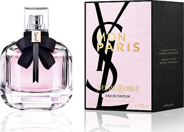 MON PARIS by YVES SAINT LAURENT FEMININO Eau de Parfum - 90ml