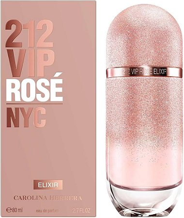 212 VIP ROSÉ ELIXIR de CAROLINA HERRERA FEMININO Eau de Parfum Elixir - 80ml