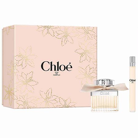 KIT COFFRET CHLOÉ SIGNATURE FEMININO Eau de Parfum - EDP 50ml + Travel Spray 10ml