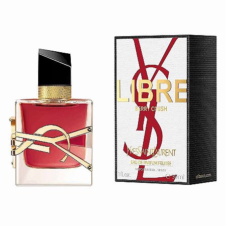 LIBRE BERRY CRUSH de YVES SAINT LAURENT FEMININO Eau de Parfum Fruitée - 50ml