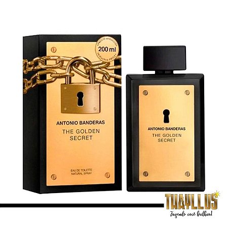 THE GOLDEN SECRET de ANTONIO BANDERAS MASCULINO Eau de Toilette   -   200ml