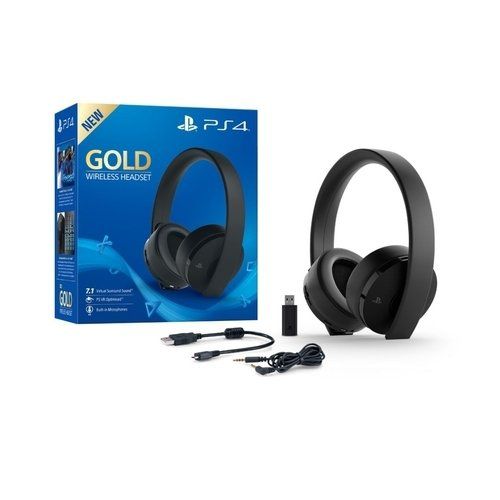 Fone de Ouvido Playstation Gold Series (Wireless Headset) - PS4