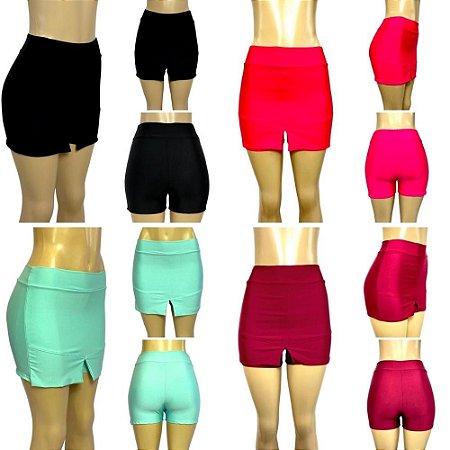 Saia Short Dança Do Ventre Ideal Para Aula - SSH3