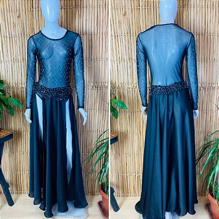 Dança do Ventre Traje Bordado Completo com Body -  Pronta Entrega - TC-BODY50