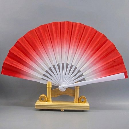 Leque De Mão Tecido Poliester Haste De Plástico Unidade LDP-30