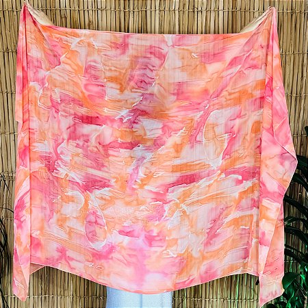 Véu de Chiffon Estampado Dança do Ventre - VEU-CHI-13