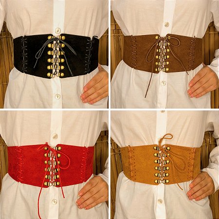 Corselet Cinto Corpete Espartilho Dança Cigana - AB72