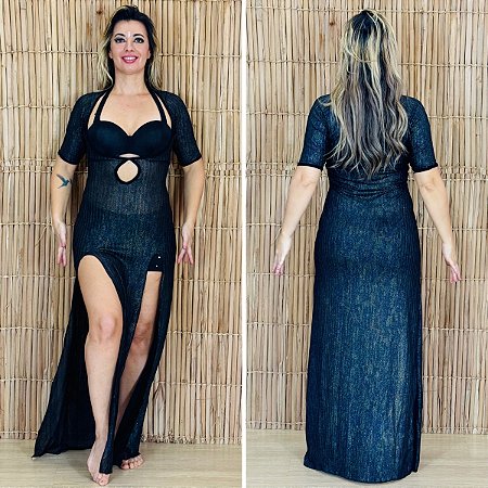 Dança do Ventre Vestido Galabia Baladi Lourex- Envio Imediato - VGPE-27