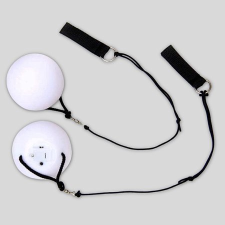 Par Poi LED Multicor Bolas Malabares | Dança do ventre- PPLM