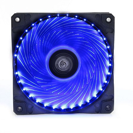 Cooler FAN Hoopson 120mm, LED Azul CL-033A
