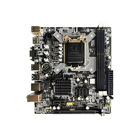 Placa Mãe Duex DXH81Z, Chipset Intel H81, LGA 1150, DDR3, OEM