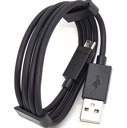 Cabo Carregador Rápido Turbo Power USB, Tipo V8, 1 metro
