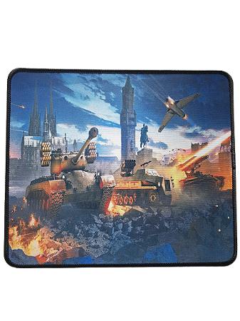 Mouse Pad Gamer 290x250x20mm - Tanque de Guerra