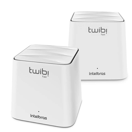 Roteador Twibi Fast Wi-Fi 5 Mesh Intelbras 2.4Ghz e 5.0Ghz Dual Band