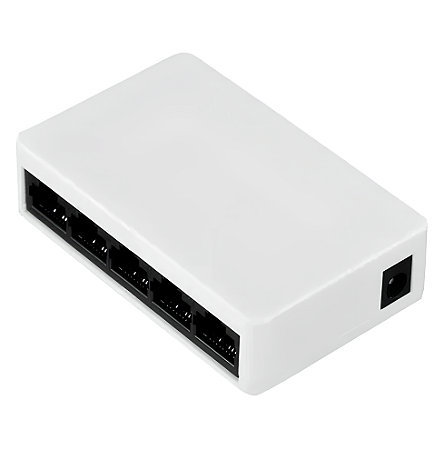 Switch 5 Portas 10/100Mbps Fast Ethernet, LAN-5P