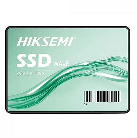 SSD 512GB Hiksemi Wave(S), Sata III,Leitura 530MBs e Gravação 450MBs, HS-SSD-WAVE(S) 512G