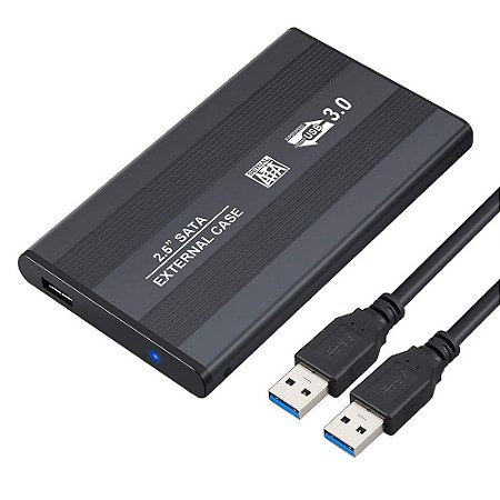 Case para SSD/HD 2.5" USB 3.0, para PC e Notebook