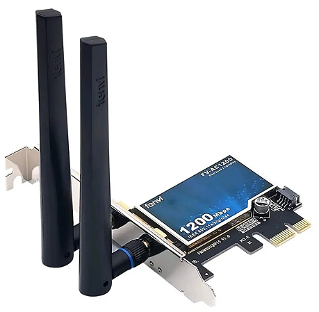 Placa de Rede Wifi 5G PCIe Fenvi AC1200 +BT (Bluetooth)
