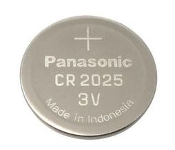 Bateria Panasonic de Lítio/Lithium 3V CR2025 - 1BT