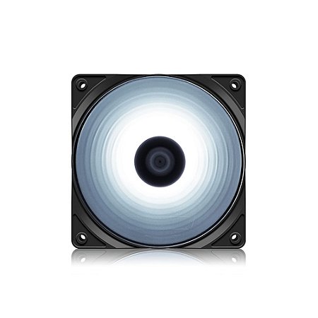 Cooler FAN Deepcool 120mm Led Branco - RF120W DP-FLED-RF120-WH