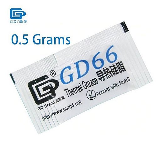 Pasta Termica Silver GD 66 Sachê 0,5g