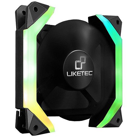 Cooler FAN Liketec Fantom, 120mm, RGB - Formato Hexagonal