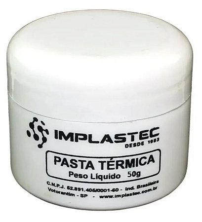 Pasta Termica Implastec Pote 50g
