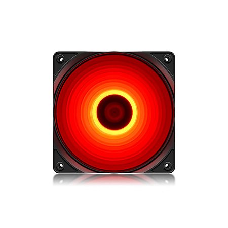 Cooler FAN Deepcool 120mm Led Vermelho - RF120R DP-FLED-RF120-RD
