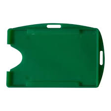 Protetor para Crachá Verde Pacote com 50 Unidades