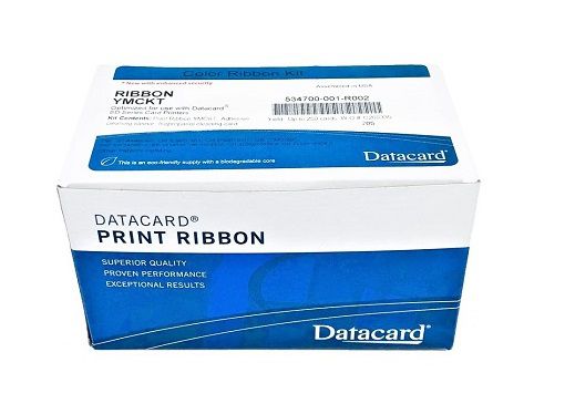 Ribbon Color Datacard YMCKT Regionalizado 534700-004-R002 Sd260 Sd360 500 impressões