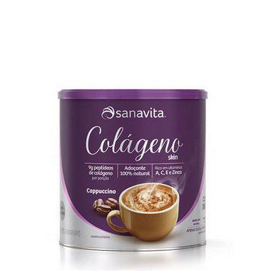 Colágeno Skin Cappuccino 300 g - SANAVITA