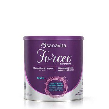 Forcee Hair and Nails Neutro 330 g - SANAVITA