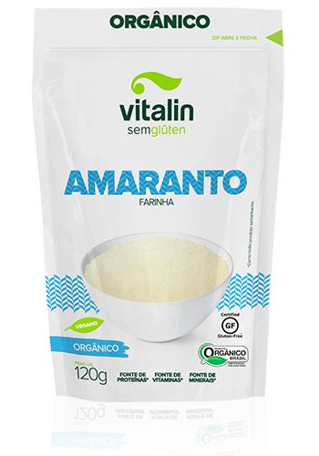 Amaranto Farinha Orgânico 120G - VITALIN