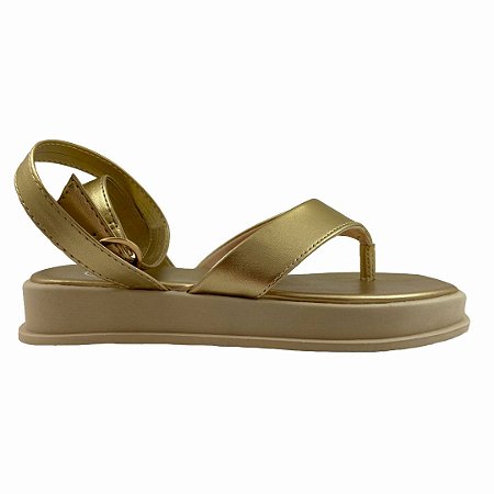 (8343-15415) Flatform Tira Larga Light Gold