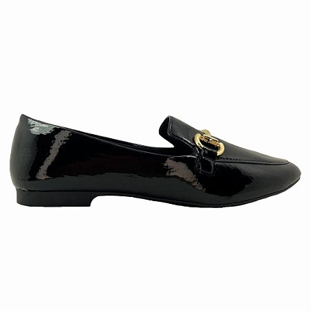 (8349-15380) Mocassim Bridão  Preto