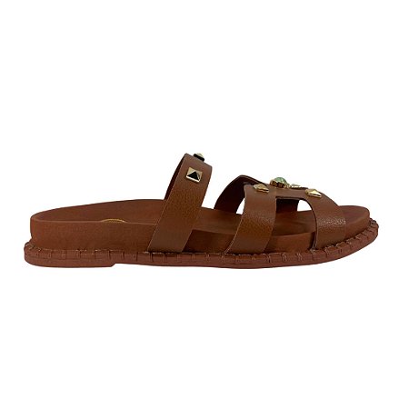 (R431885) Papete Tiras Tachas Cappuccino