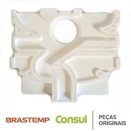 Capa Traseira Refrigerador Brastemp Brm56 Original - W11431350