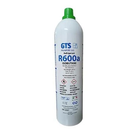Gás Refrigerante R600A 420g - Lata Isobutane