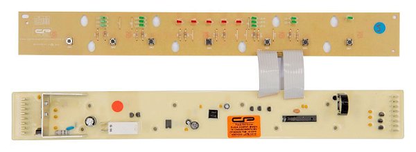Placa Comp. Lavadora Brastemp BWQ24A 7kg Bivolt (CP 3620205) 326010256, 326010255, 326008198, 326008197