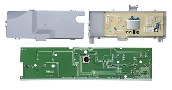Placa de Potencia e Interface Compatível Lavadora Brastemp BWS15 Versão 1 Bivolt - W10710283, W10711361
