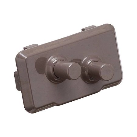 Interruptor Da Porta Duplo (Cinza) Original Geladeira Brastemp BRE80A - W10471976