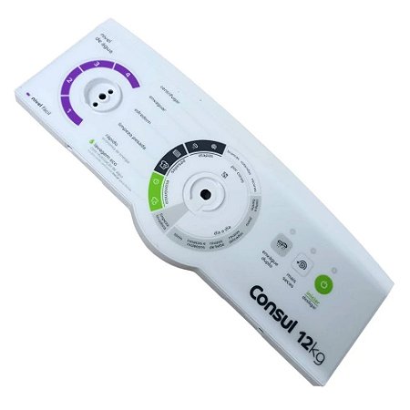 Kit Console Painel Decorativo Original Maquina de Lavar Consul CWH12 - W11626365