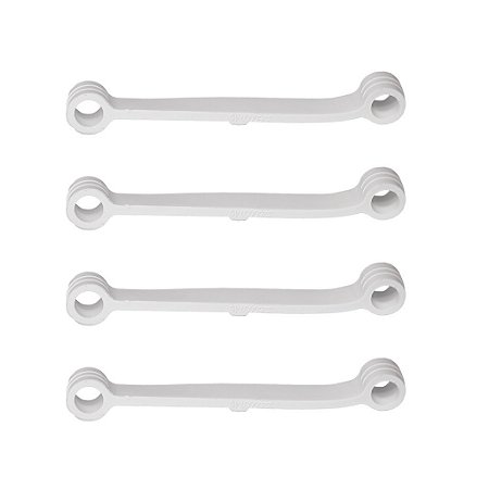 Kit Tirante Cristal Compatível Lavadora Brastemp / Consul (KIT COM 04 UN) - 326000516