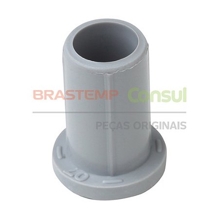Bucha Do Pino Dobradiça Original Lavadora Brastemp - W10406876