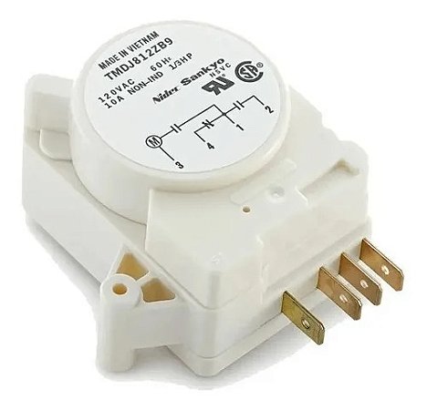 Timer Degelo 8 horas Compatível Refrigerador Electrolux DF34 DF35 DF36 - 64484483