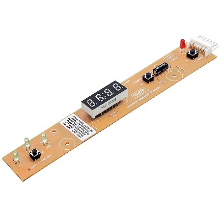 Placa Interface Compatível Refrigerador Electrolux DF38, DF41, DF45, DF45X, DFW45, DW45X Bivolt - 64800189, A10265401