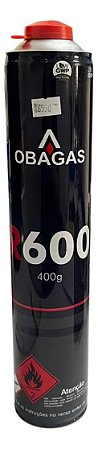Fluido Gás Refrigerante R600 400G Obagas