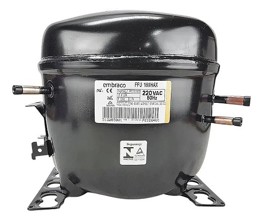 COMPRESSOR EMBRACO 1/2 R134A 220V FFU160HAX