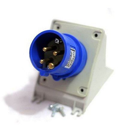 Plug Fix Sob Newkon 3P+T 16A 2 Acoplamento