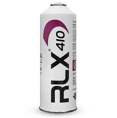 Gás fluído refrigerante R410 lata 600g RLX